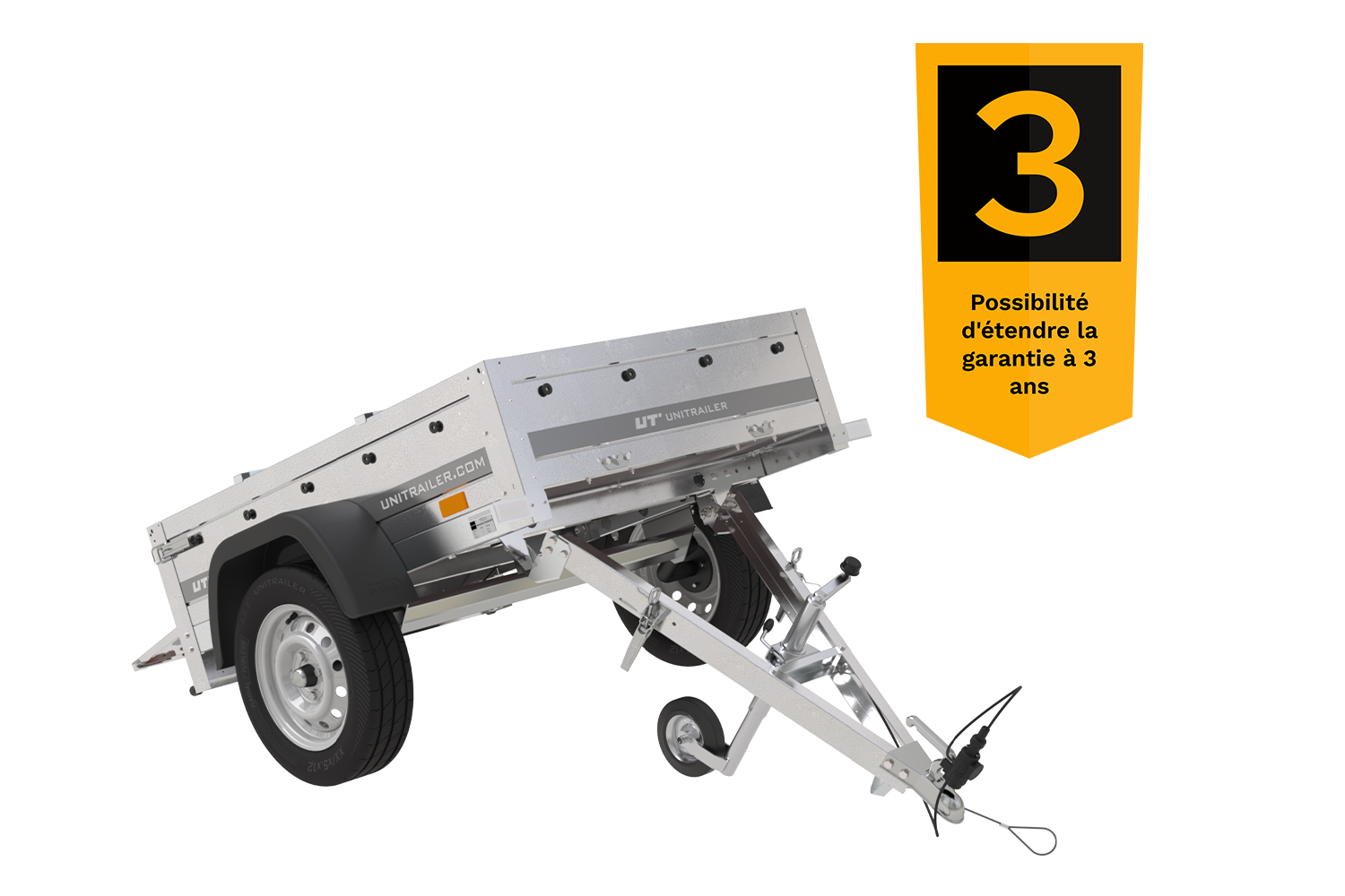 Kleiner Anhänger Garden Trailer 150 KIPP