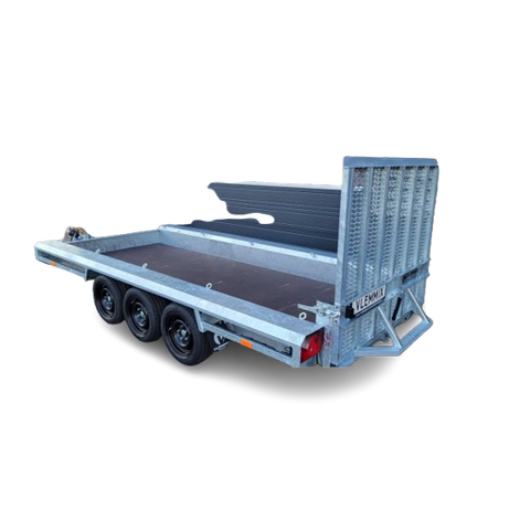 Geräteträger 4mx1m50 3T5 3 Achsen von 1500kg - Transportanhänger