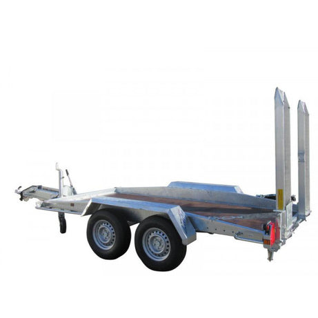 Anhänger für Maschinentransport &#8211; Geräteträger verstellbare Deichsel 3m50x1m70