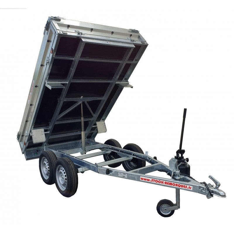 Anhänger Kipper 750 Kg - 2 m 53 x 1 m 47 x 30 cm