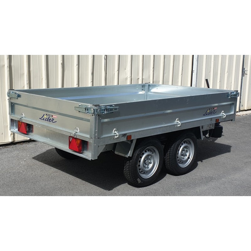 Anhänger Kipper 1500 Kg - 2 m 56 x 1 m 48 x 30