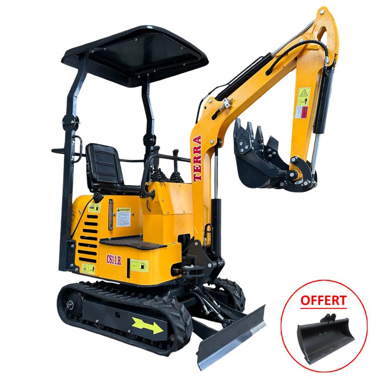 Minibagger TERRA CS 11.R