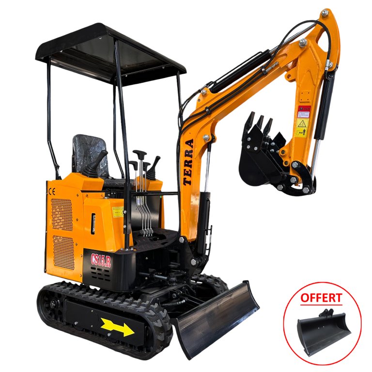 Minibagger TERRA CS 15.R