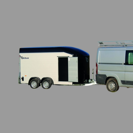 Kofferanhänger Aluminium Van Anhänger + Seitentür debon C700 roadster -